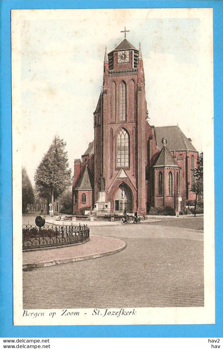 Bergen Op Zoom Sint Jozef Kerk 1955 RY48567 - Bergen Op Zoom