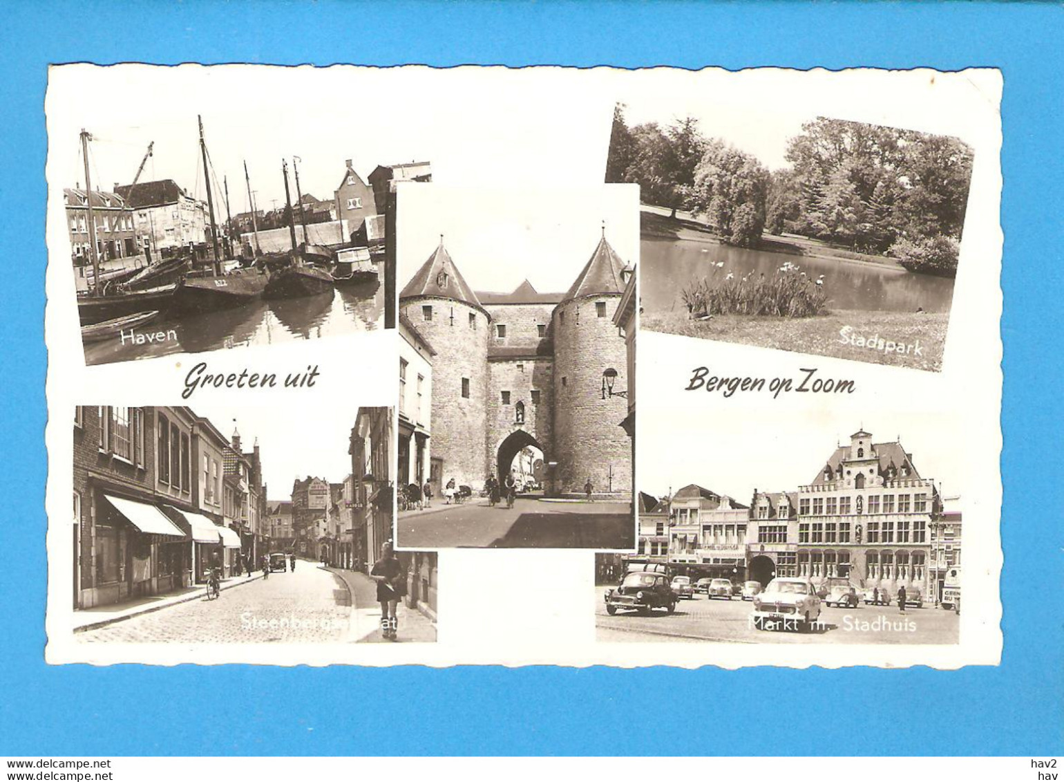 Bergen Op Zoom 5-luik 1958 RY47155 - Bergen Op Zoom