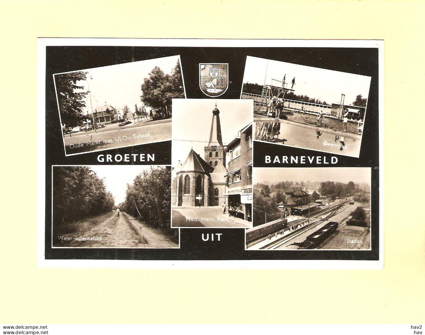 Barneveld 5-luik Met Zwembad En Station RY45787 - Barneveld