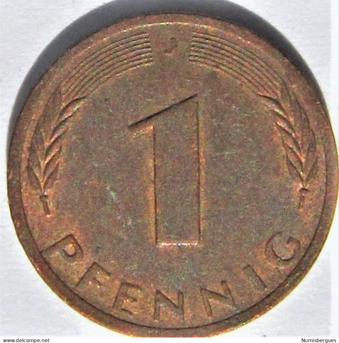 Pièce De Monnaie 1 Pfennig 1981 J (2) - 1 Pfennig