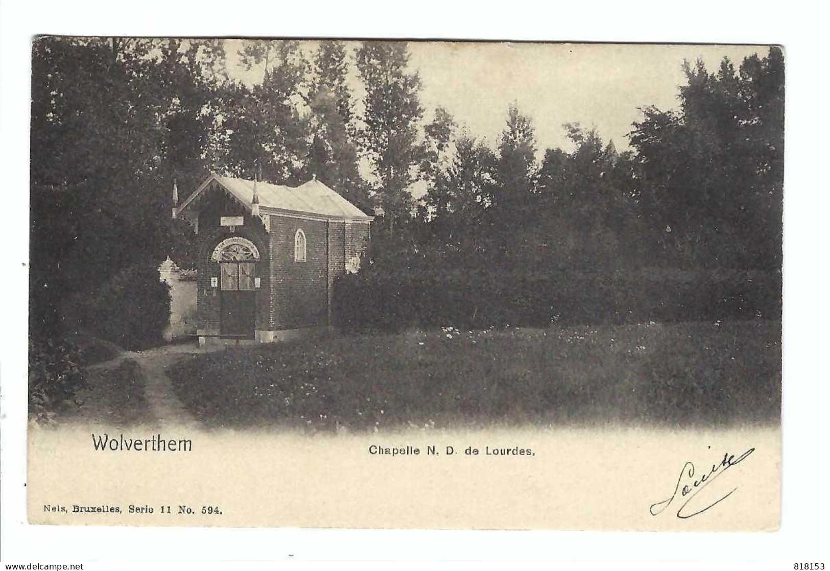 Wovertem  Wolverthem    Chapelle  N D De Lourdes 1903 - Meise