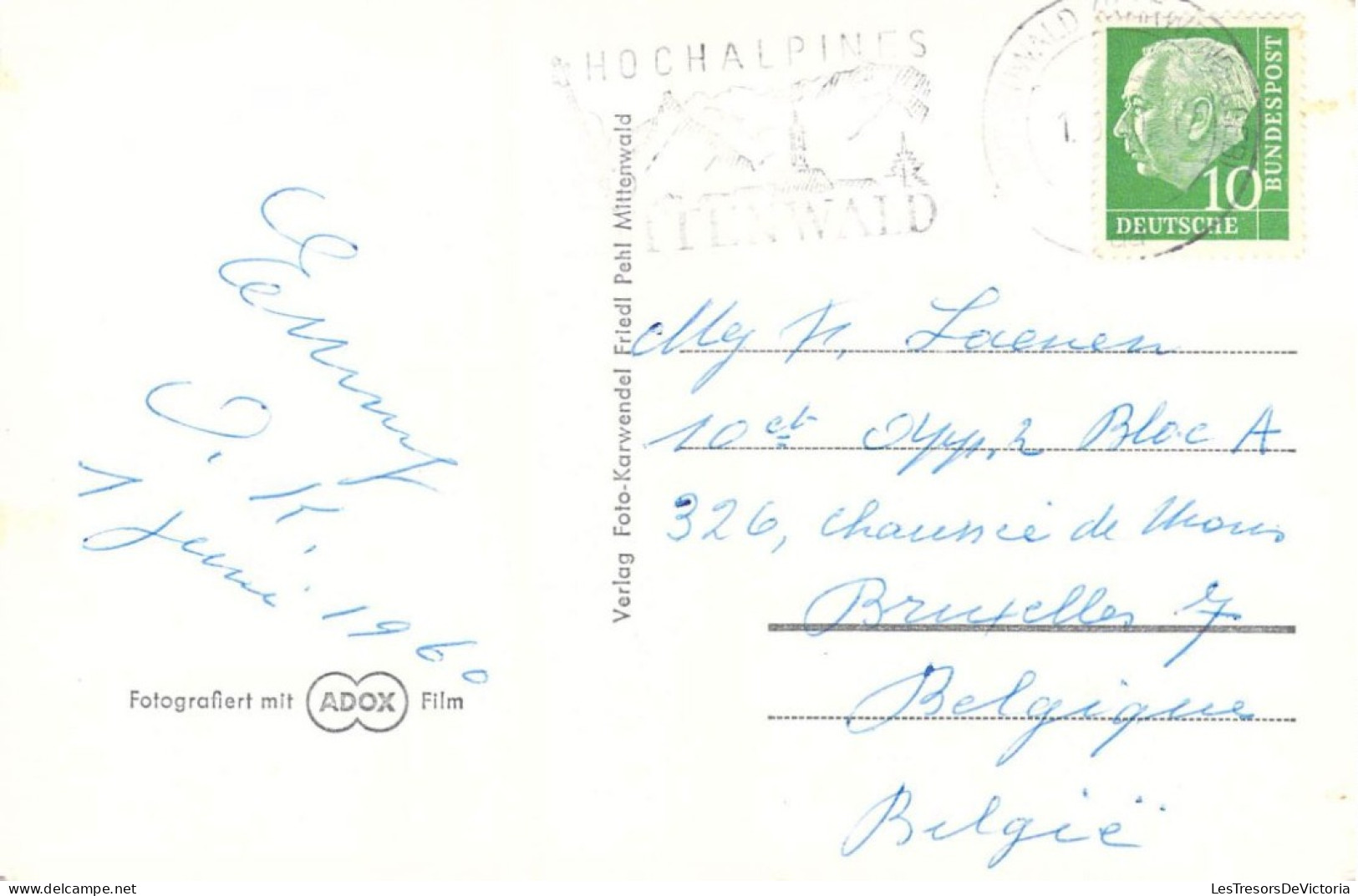 ALLEMAGNE - Oberammergau - Buhne Des Passionstheaters - Carte Postale Ancienne - Oberammergau