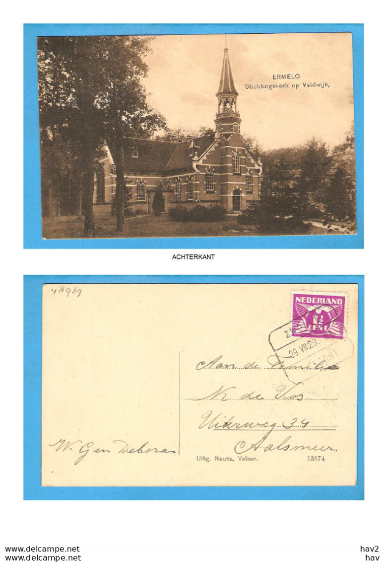 Ermelo Stichtings Kerk Veldwijk 1929 RY48969 - Ermelo