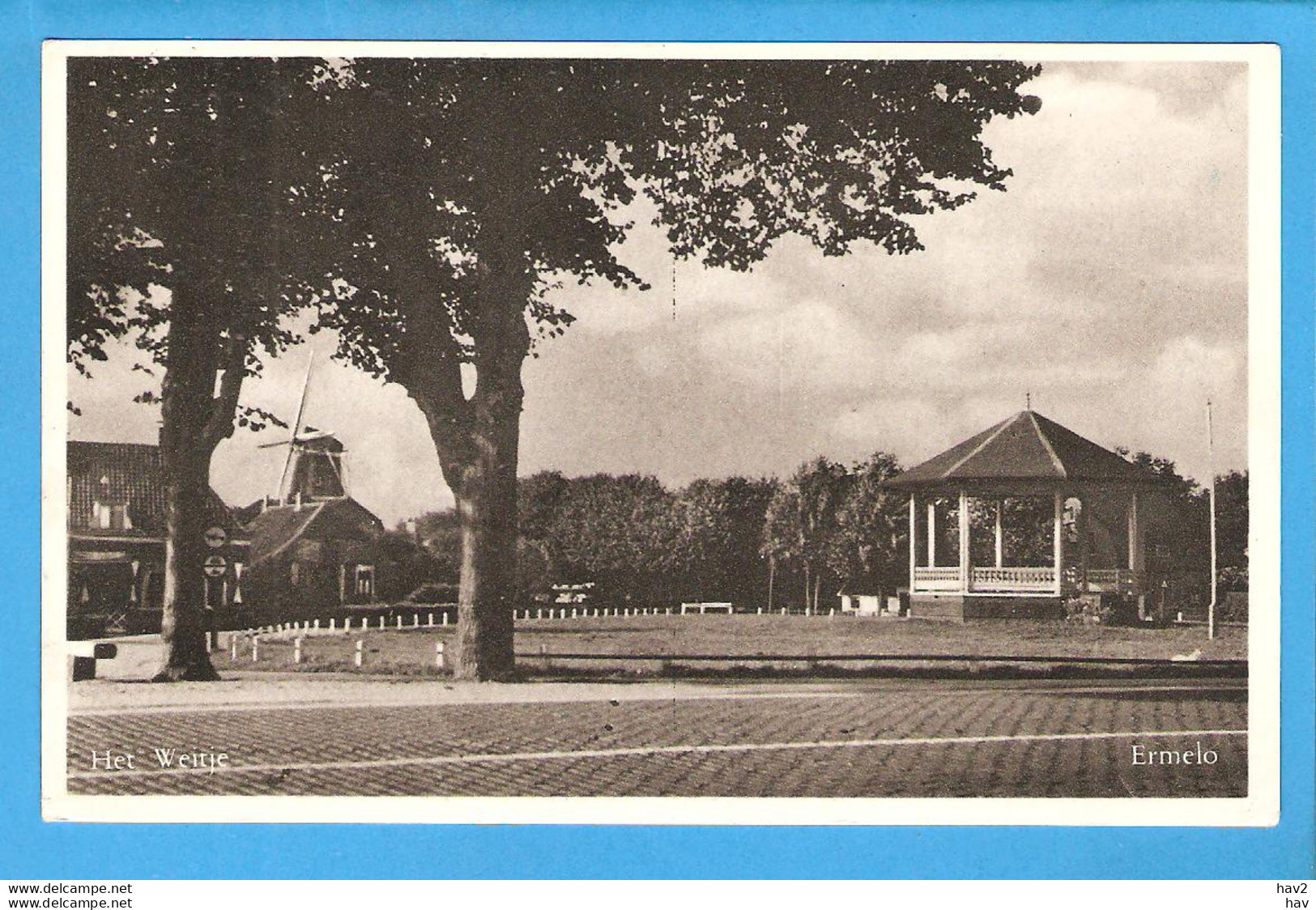 Ermelo Het Weitje Molen En Muziektent RY48212 - Ermelo