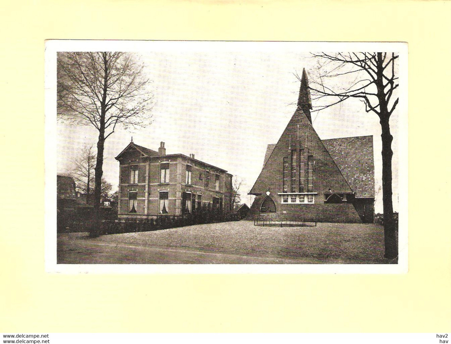 Epe Gereformeerde Kerk Met Pastorie 1950 RY42980 - Epe