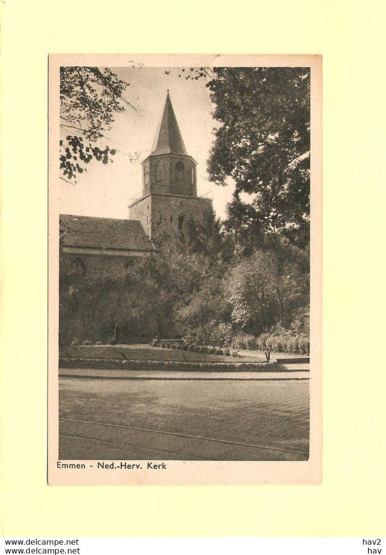 Emmen NH Kerk 1954 RY43310 - Emmen