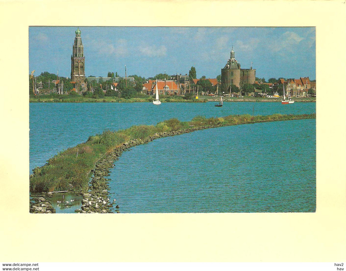 Enkhuizen Panorama Met Kerk RY43901 - Enkhuizen