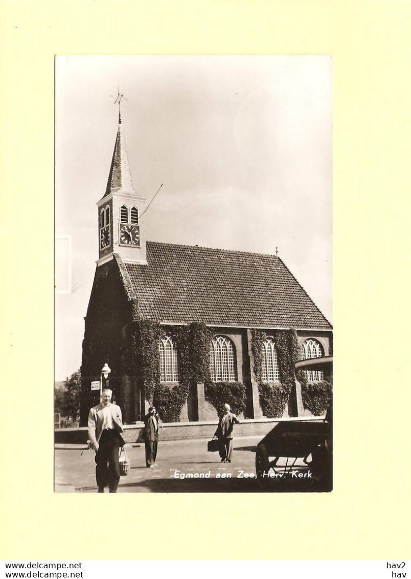 Egmond Aan Zee Mensen Voor Hervormde Kerk RY46226 - Egmond Aan Zee