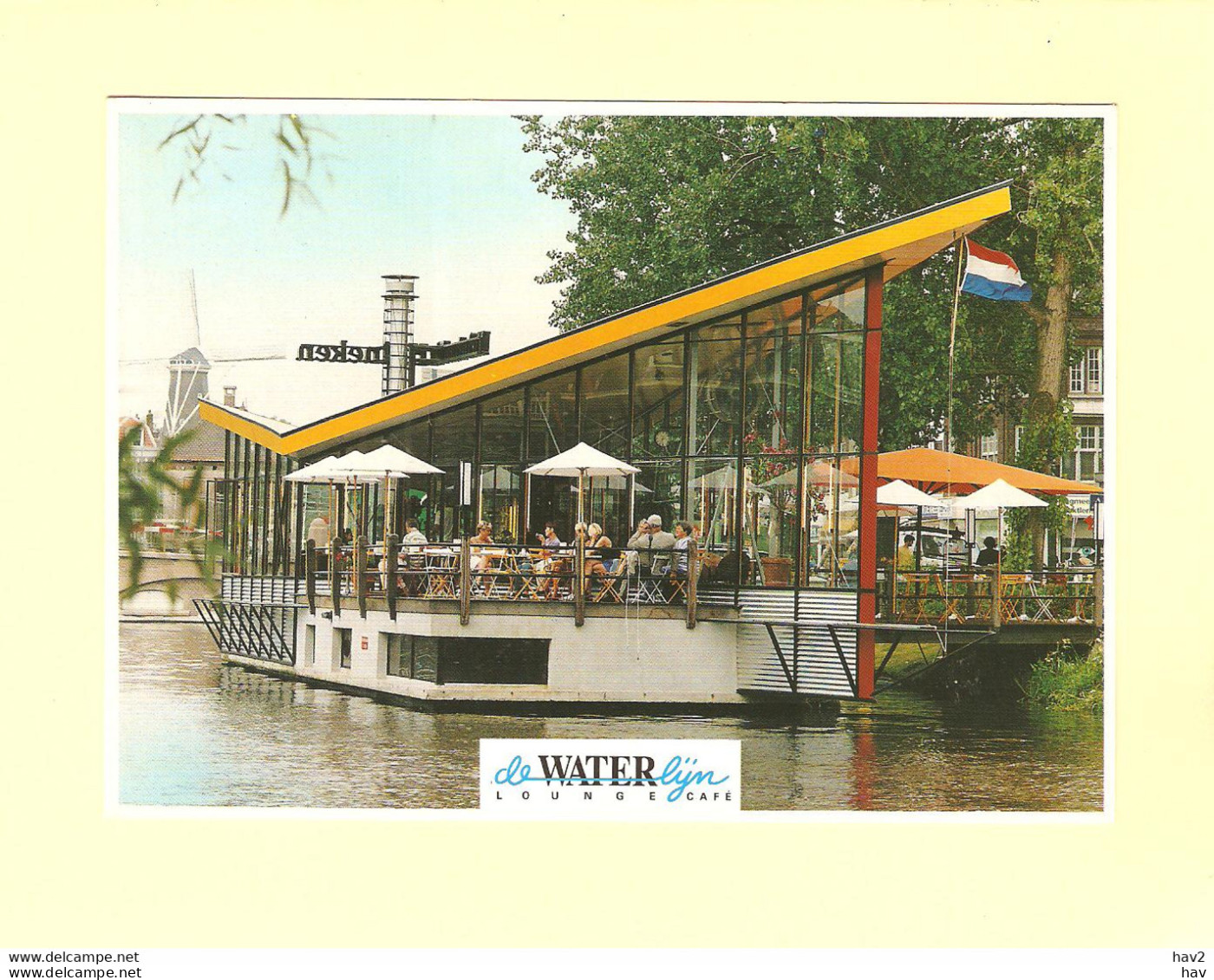 Leiden Molen Bij Lounge-Café De Waterlijn RY5613 - Leiden