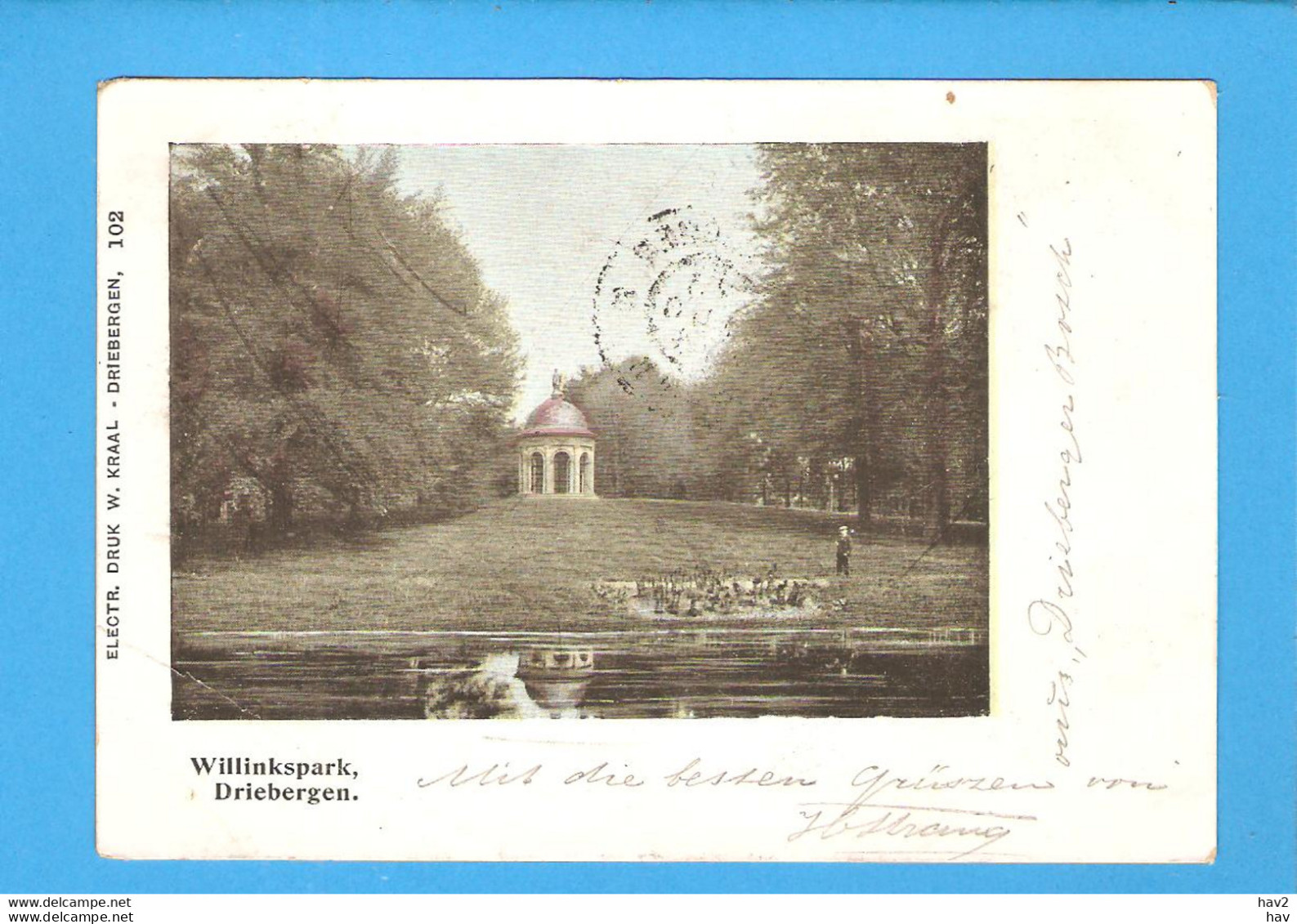 Driebergen Koepel In Willinkspark 1904  RY47041 - Driebergen – Rijsenburg