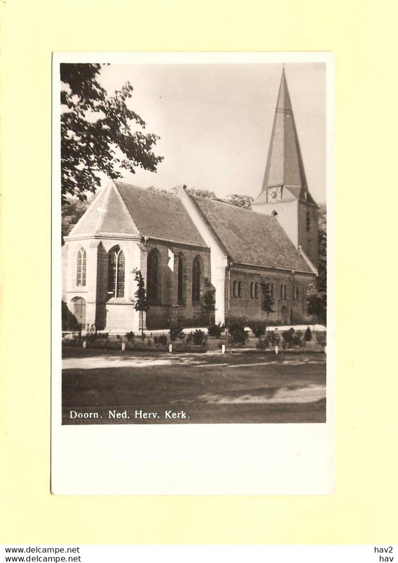 Doorn Gezicht Op NH Kerk 1942 RY42548 - Doorn