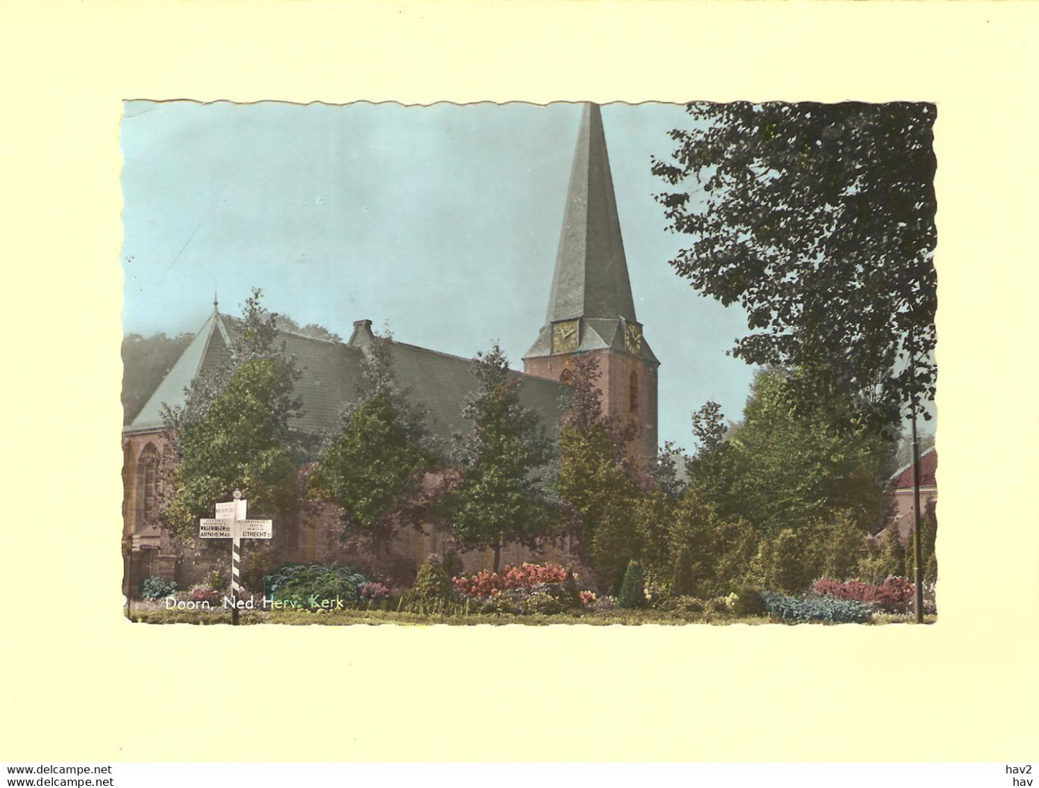 Doorn NH Kerk 1957 RY46239 - Doorn