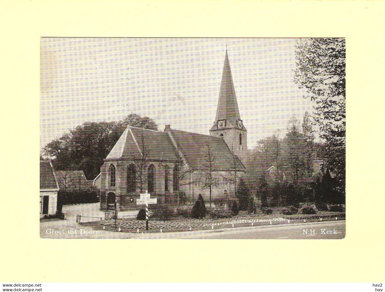 Doorn NH Kerk Ca. 1951 RY46240 - Doorn