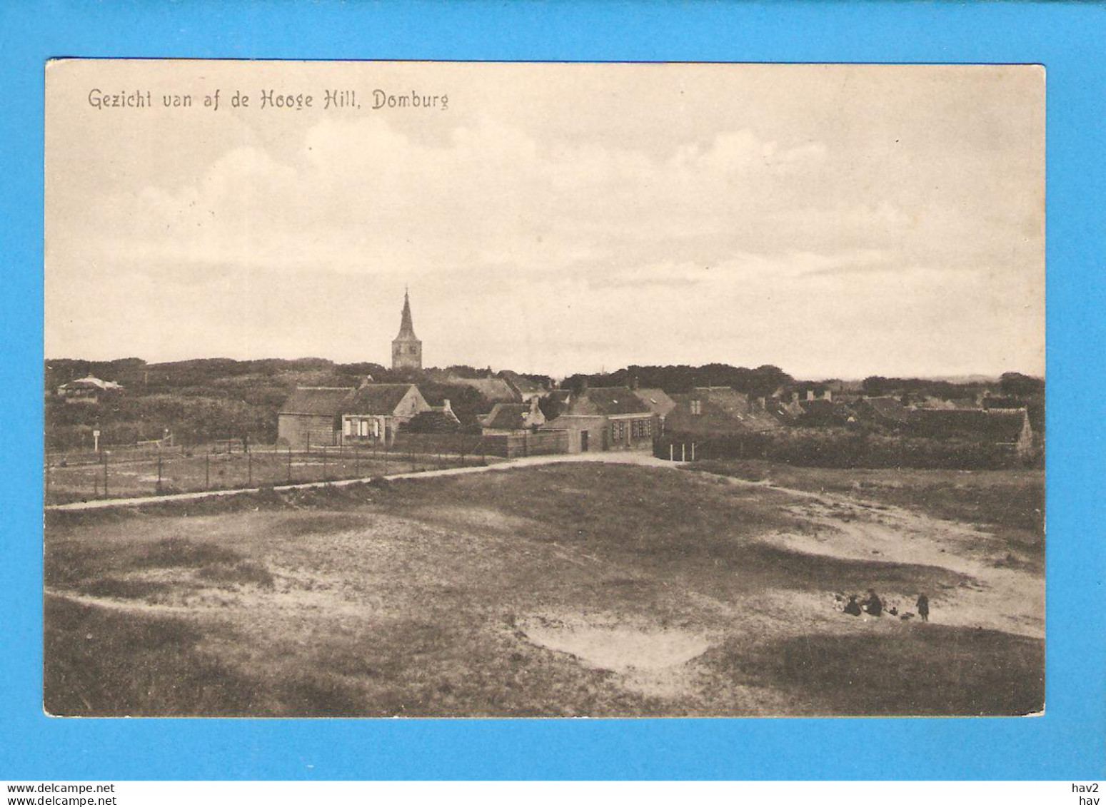 Domburg Gezicht Vanaf Hooge Hill 1917 RY47286 - Domburg