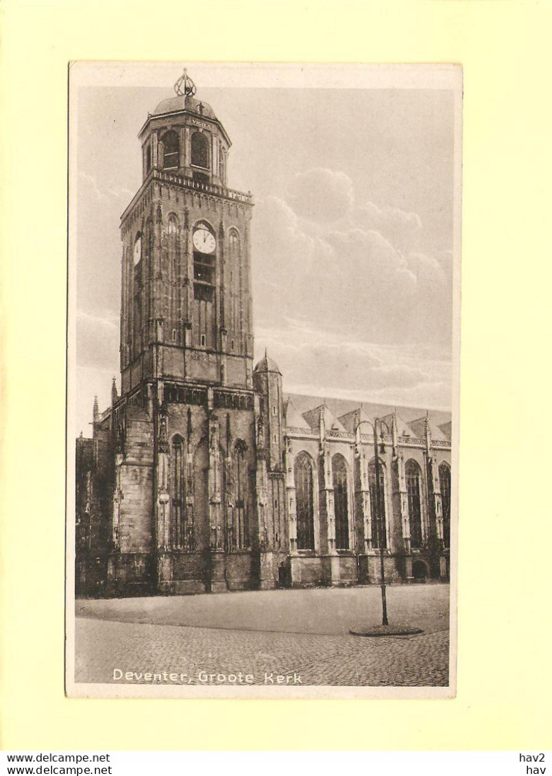 Deventer Groote Kerk 1938 RY43412 - Deventer