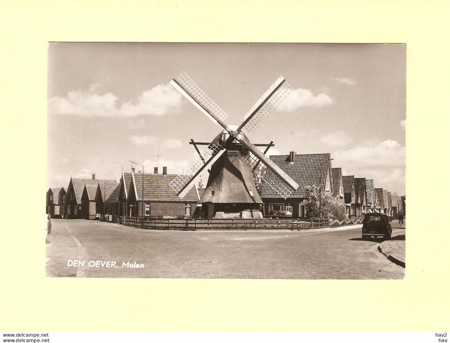 Den Oever Driesprong Met Molen RY46360 - Den Oever (& Afsluitdijk)