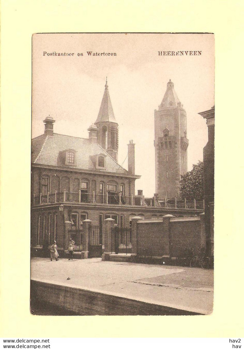 Heerenveen Postkantoor En Watertoren RY46808 - Heerenveen