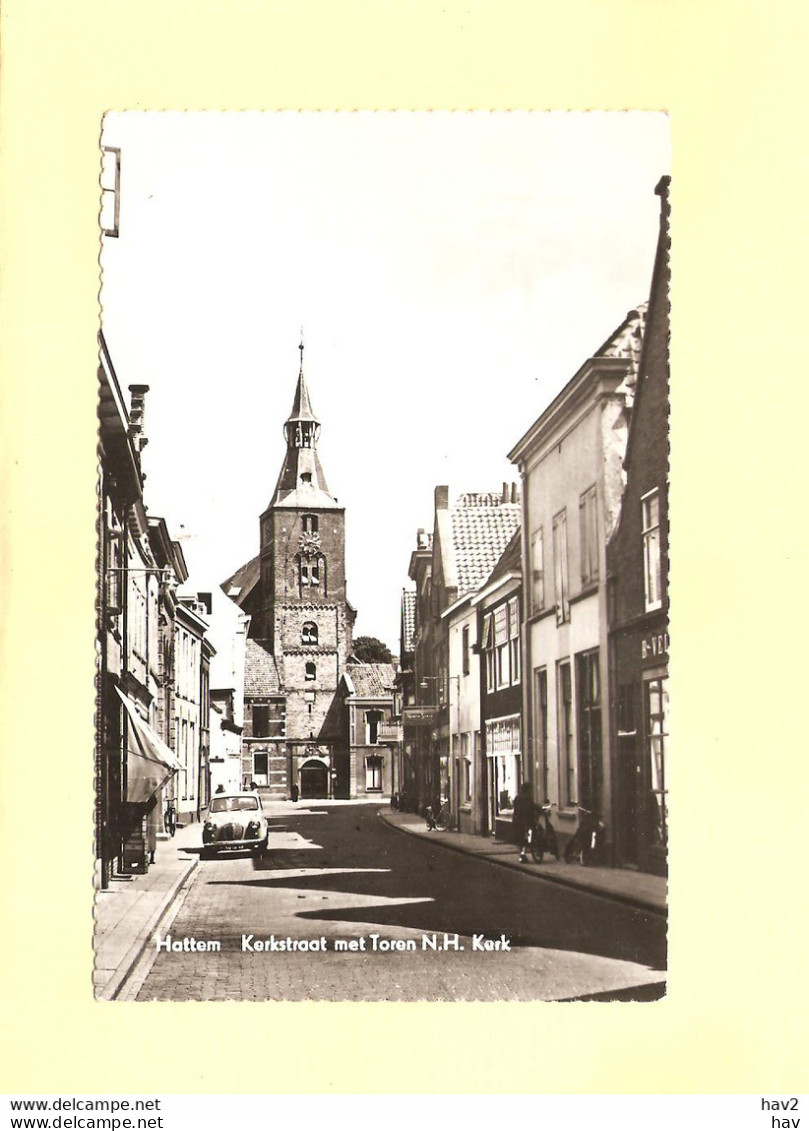 Hattem Kerkstraat Met Toren NH Kerk RY42979 - Hattem