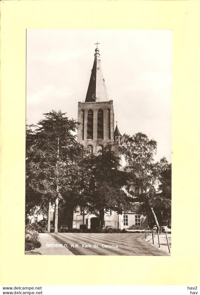 Groenlo Dorpsgezicht Met RK Kerk RY43225 - Groenlo