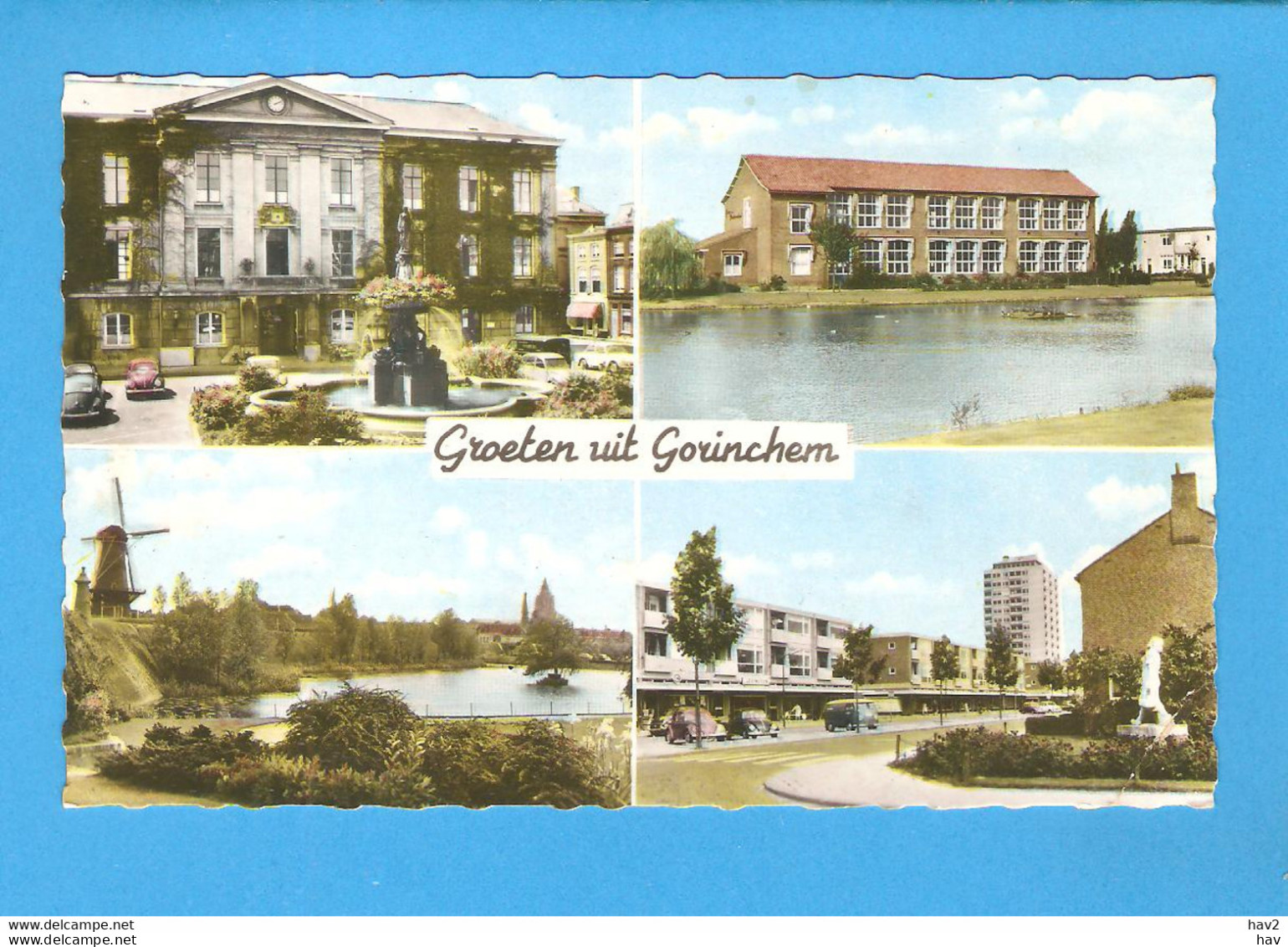 Gorinchem 4-luik Groeten Uit  RY47157 - Gorinchem