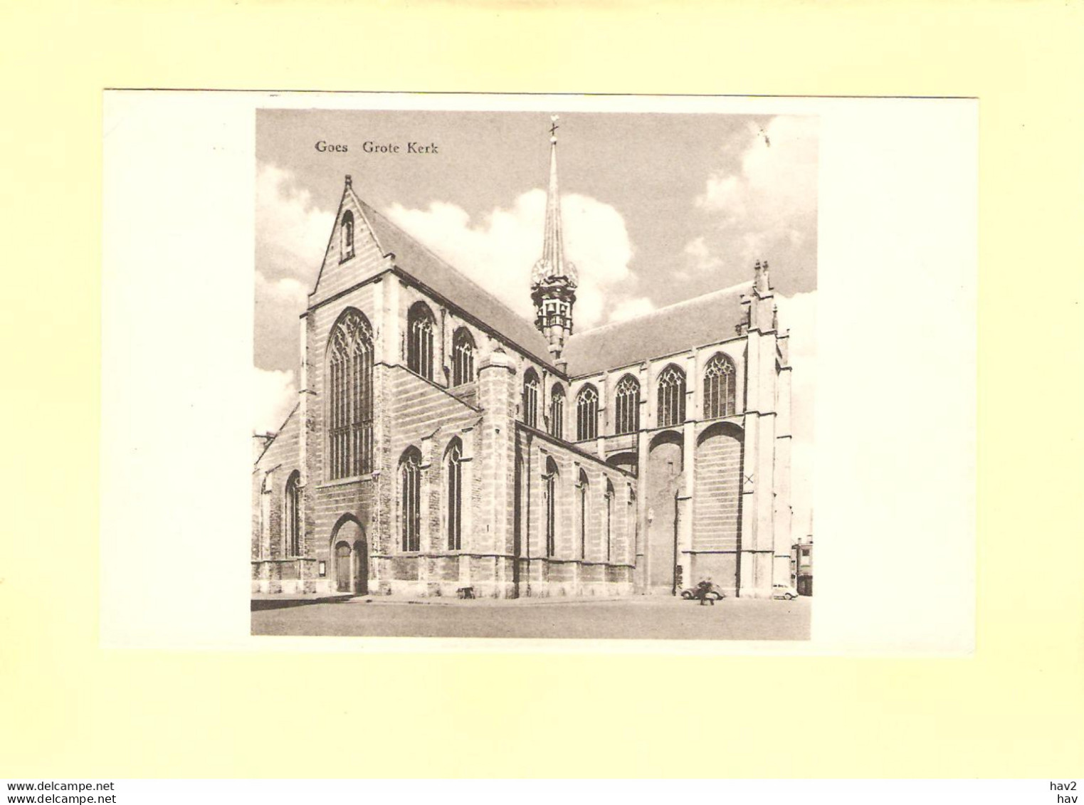 Goes Grote Kerk 1953 RY43500 - Goes