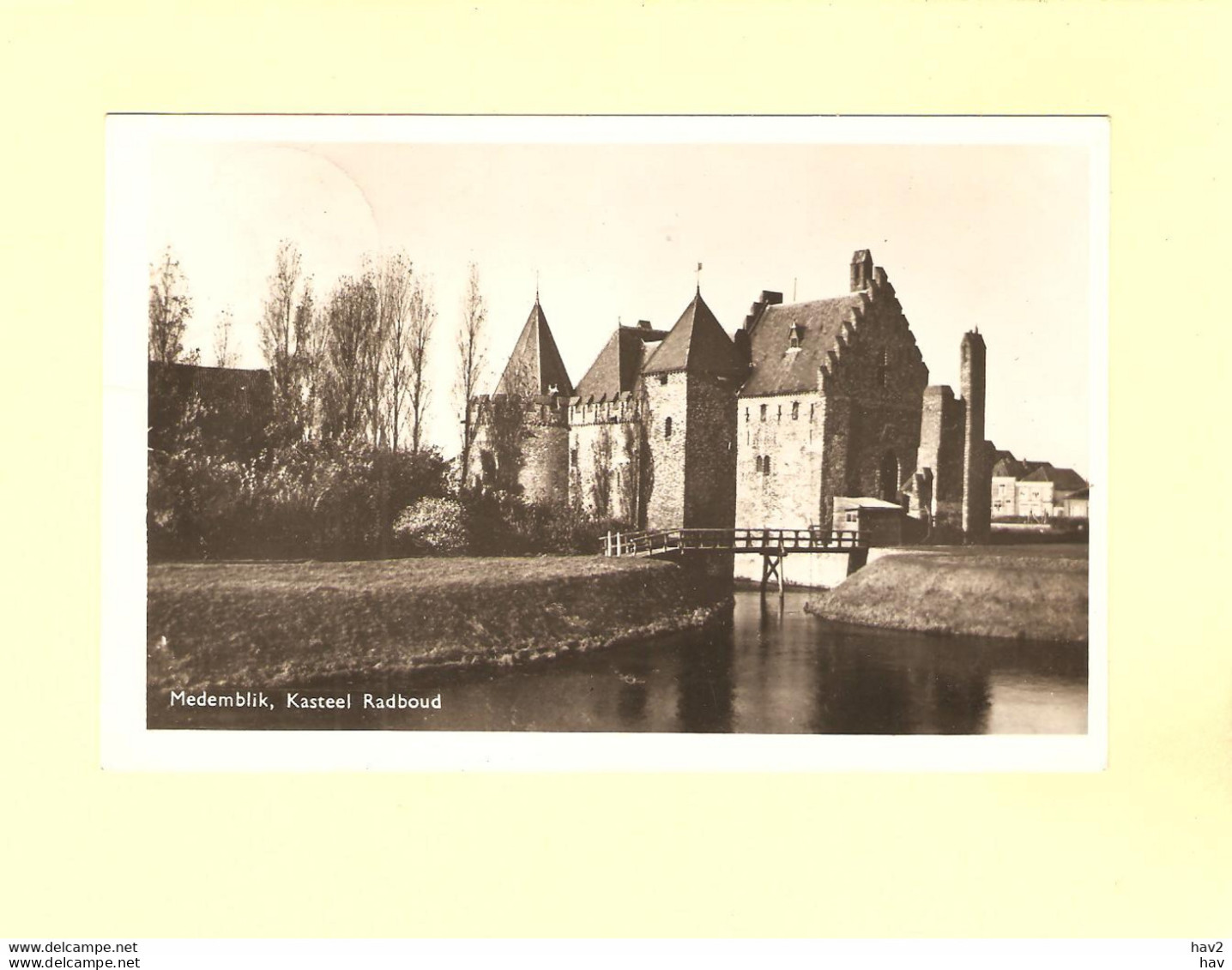 Medemblik Kasteel Radboud 1951 RY45790 - Medemblik