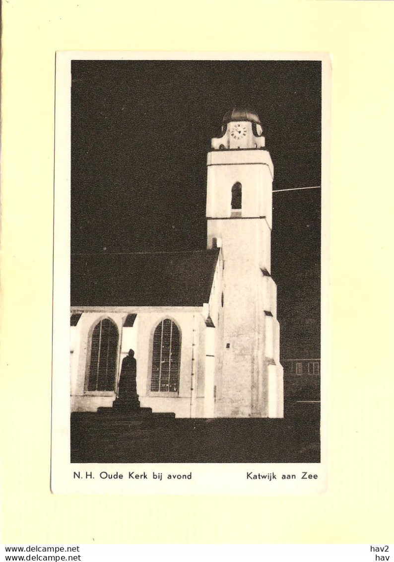 Katwijk Aan Zee Oude Kerk Bij Avond RY42118 - Katwijk (aan Zee)