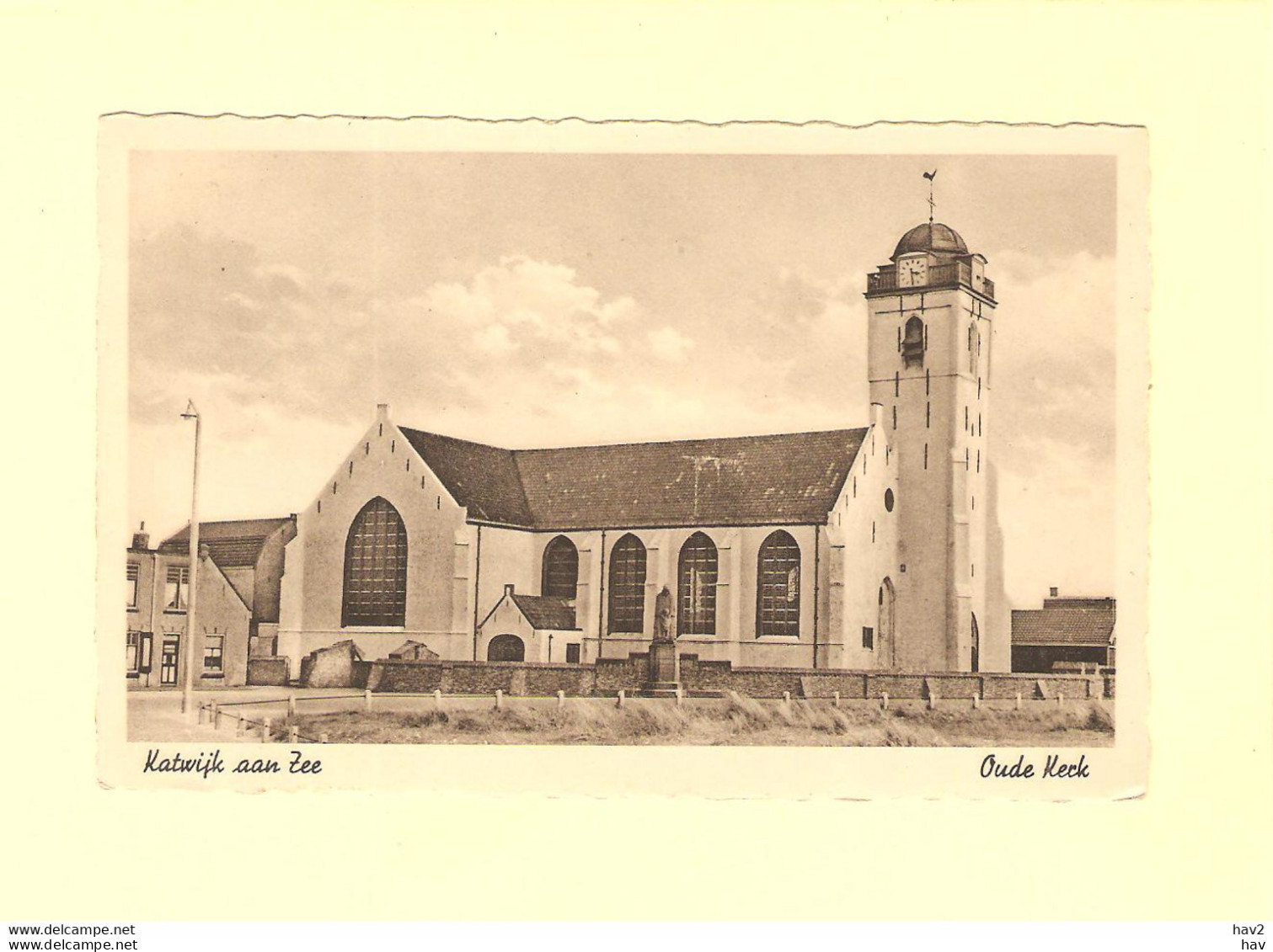 Katwijk Aan Zee Oude Kerk 1945 RY44598 - Katwijk (aan Zee)