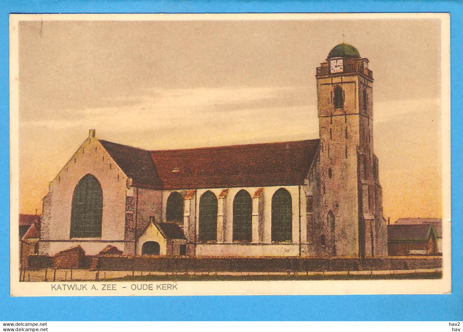 Katwijk Aan Zee Oude Kerk 1931 RY48008 - Katwijk (aan Zee)