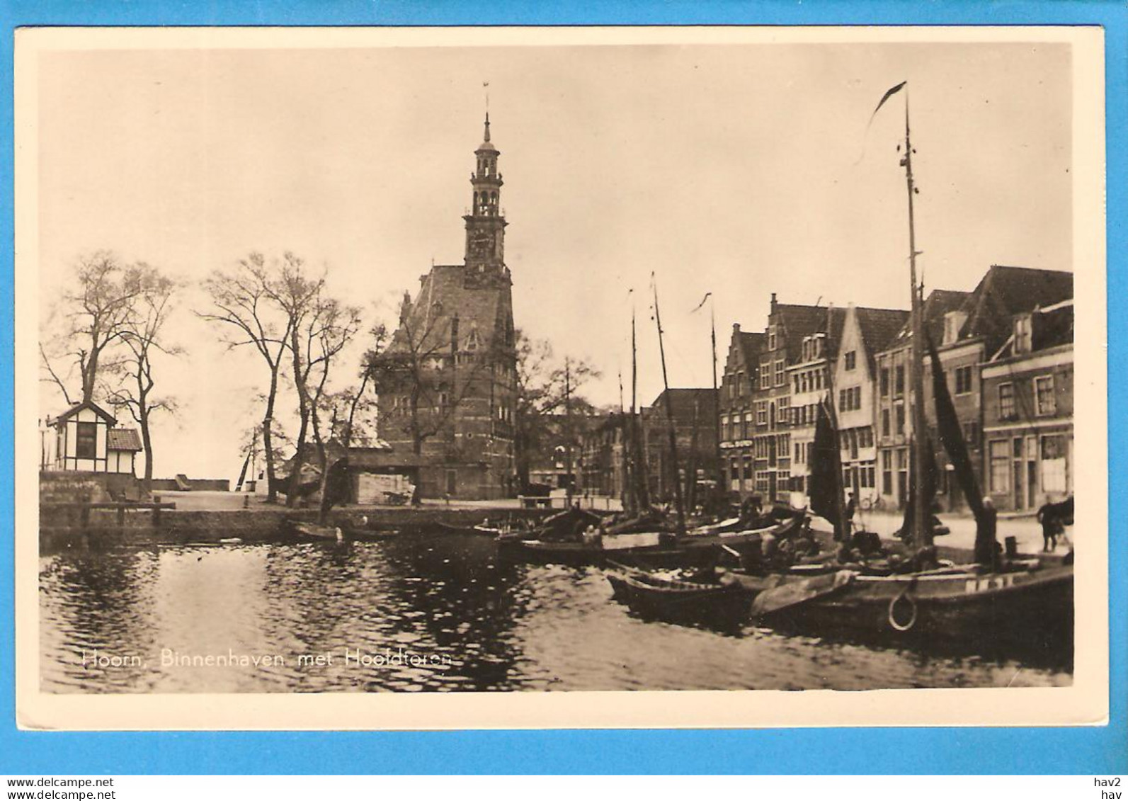 Hoorn Binnenhaven Met Hoofdtoren RY48835 - Hoorn