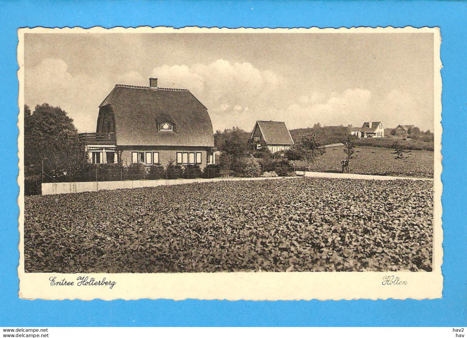Holten Huis Bij Entree Holterberg 1945 RY47256 - Holten
