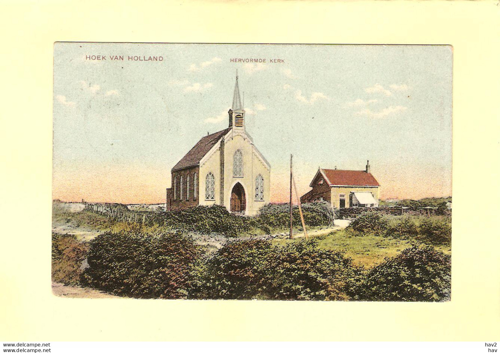 Hoek Van Holland Hervormd Kerkje 1909 RY44012 - Hoek Van Holland