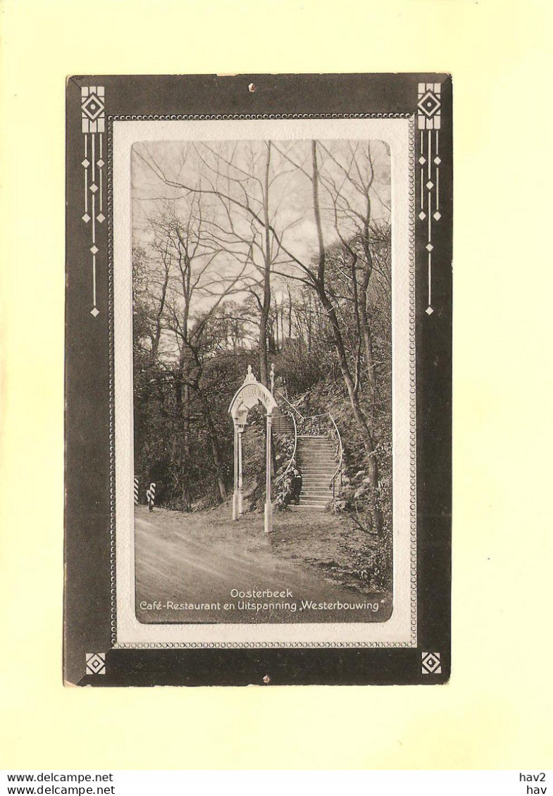 Oosterbeek Westerbouw Jugendstilrand 1912 RY44161 - Oosterbeek