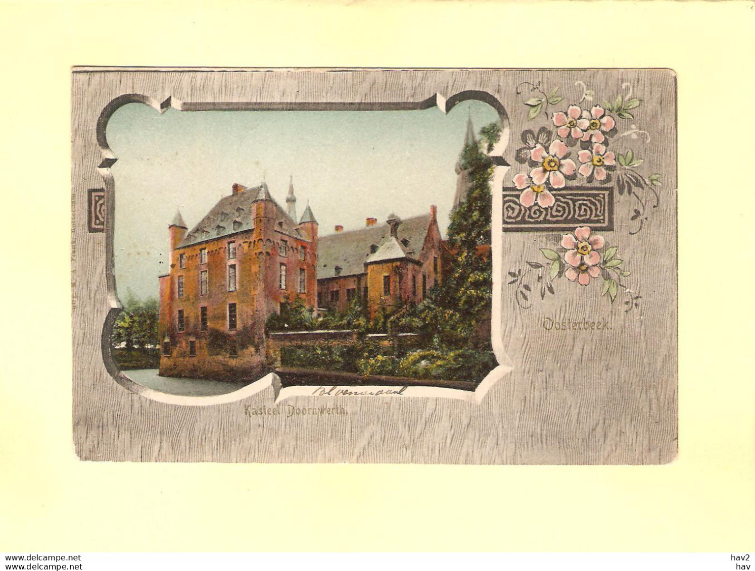 Oosterbeek Kasteel Doorwerth Sierkader 1903RY44334 - Oosterbeek