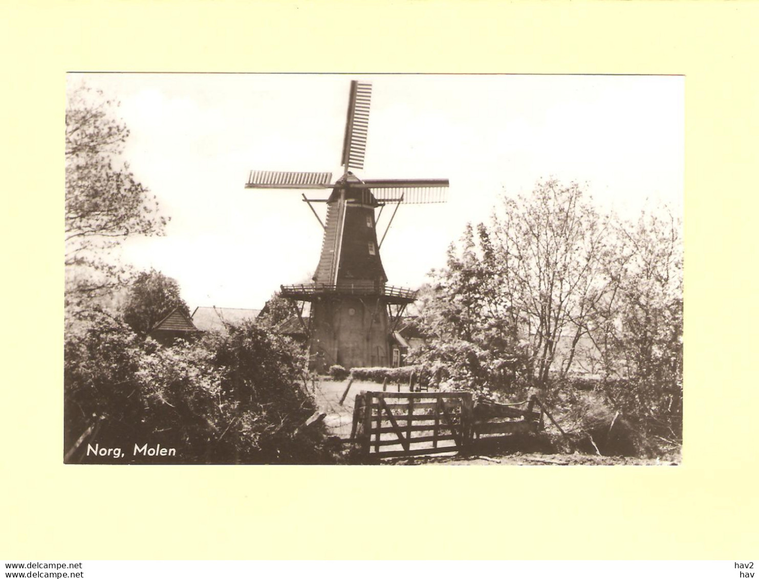 Norg Mooi Gezicht Op Molen RY46379 - Norg