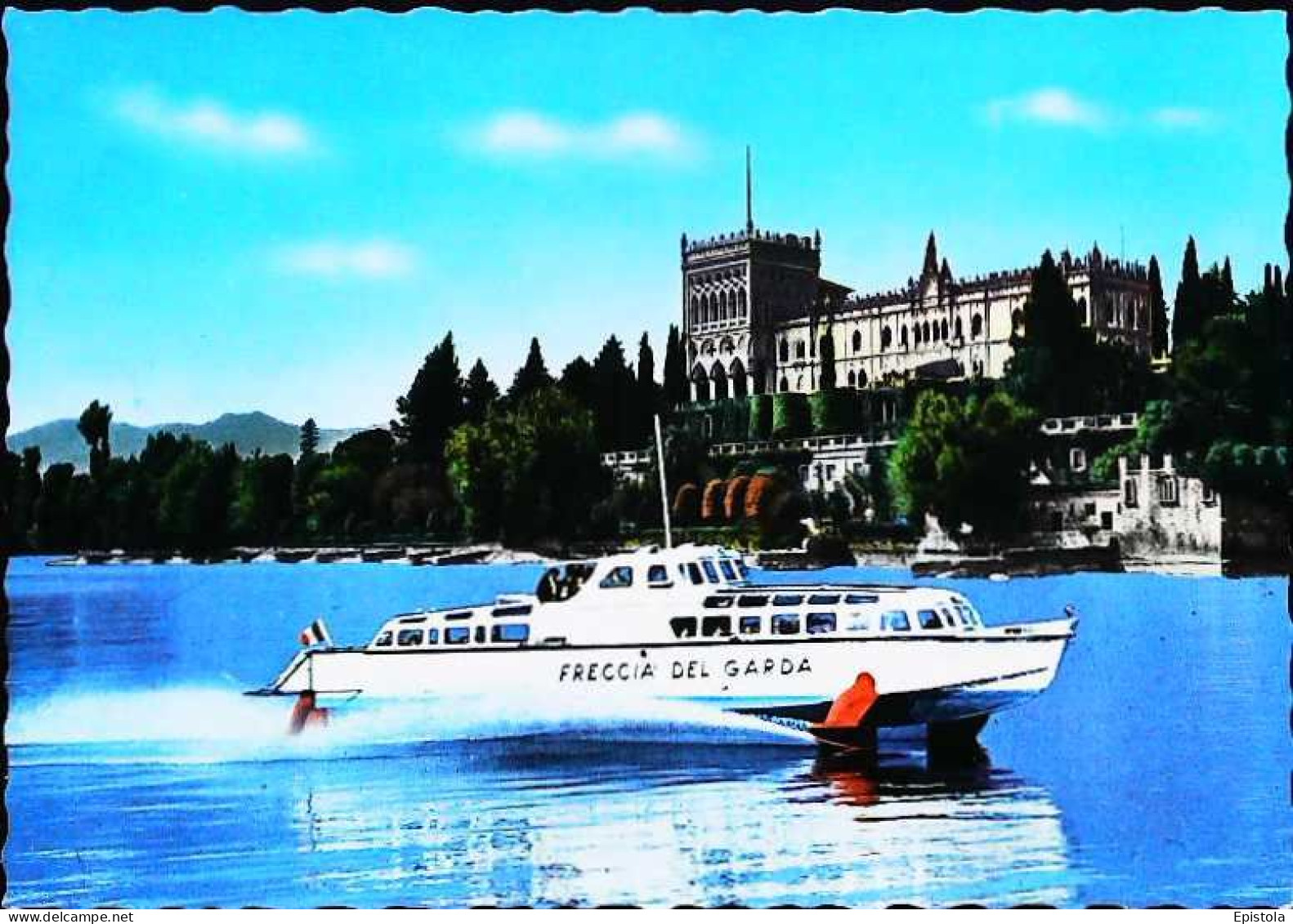 ►  Lago Di Garda   Hydroptère /  Hydrofoil - Hovercraft