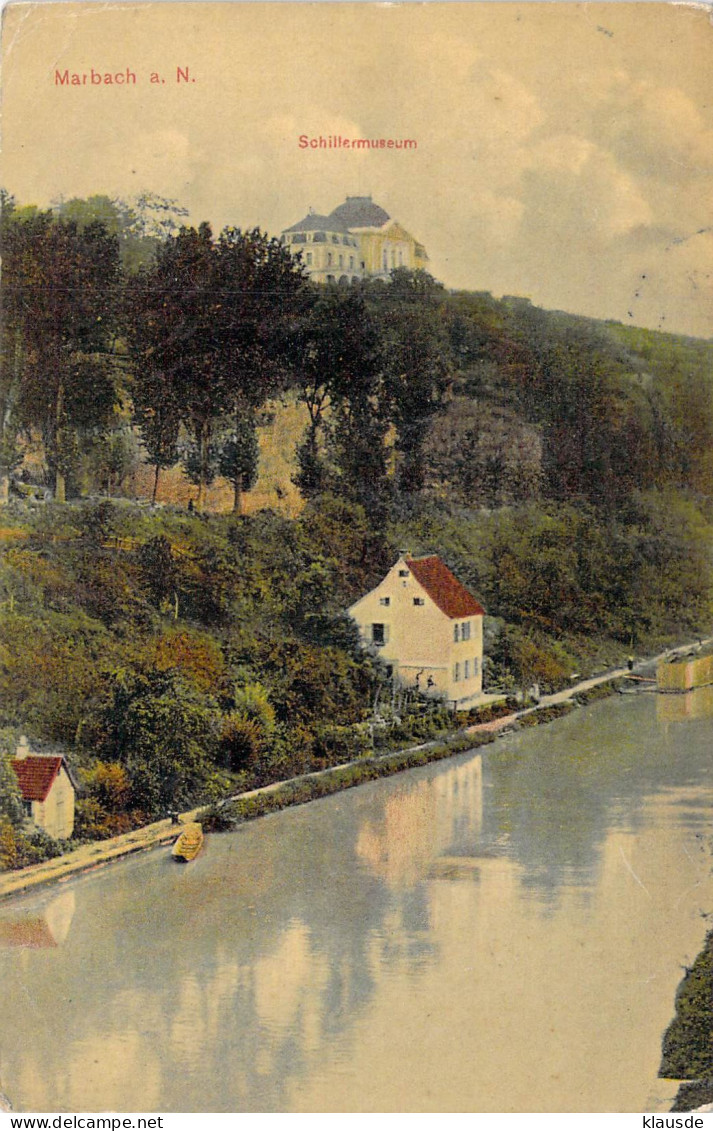 Marbach A.N. - Neckar,Shillermuseum Gel.1910 - Marbach