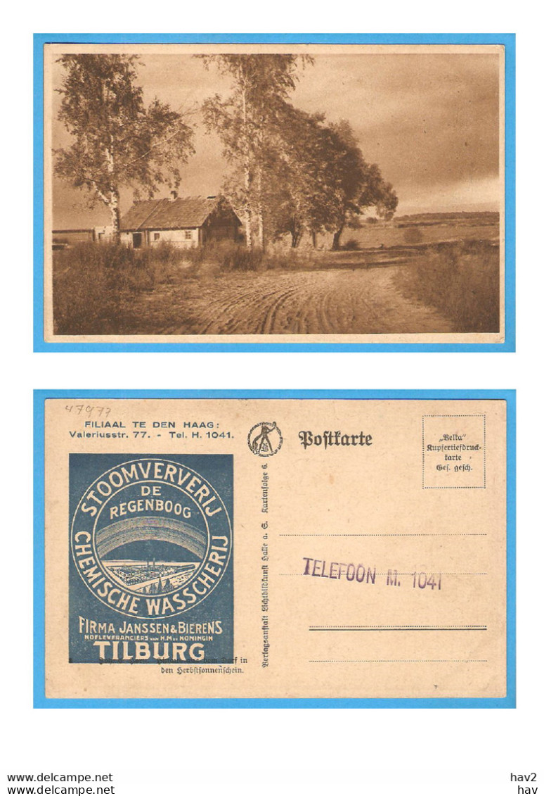 Tilburg Reclame De Regenboog Stoomververij RY47977 - Tilburg