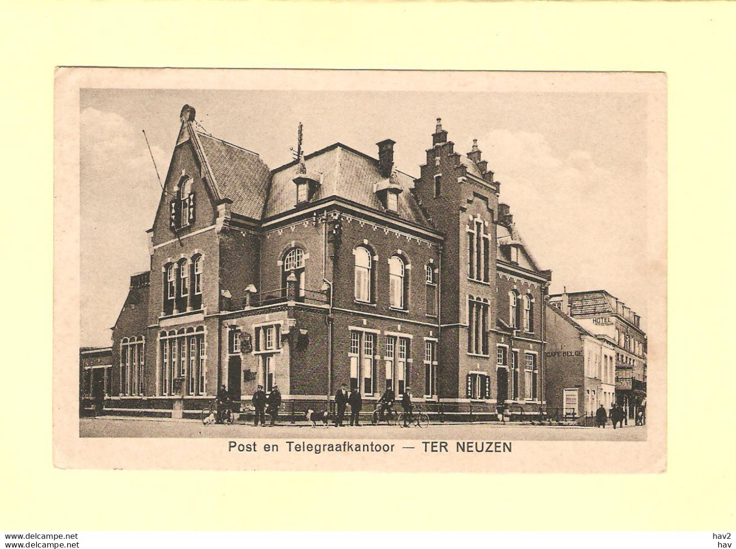 Terneuzen Post En Telegraafkantoor 1925 RY46819 - Terneuzen