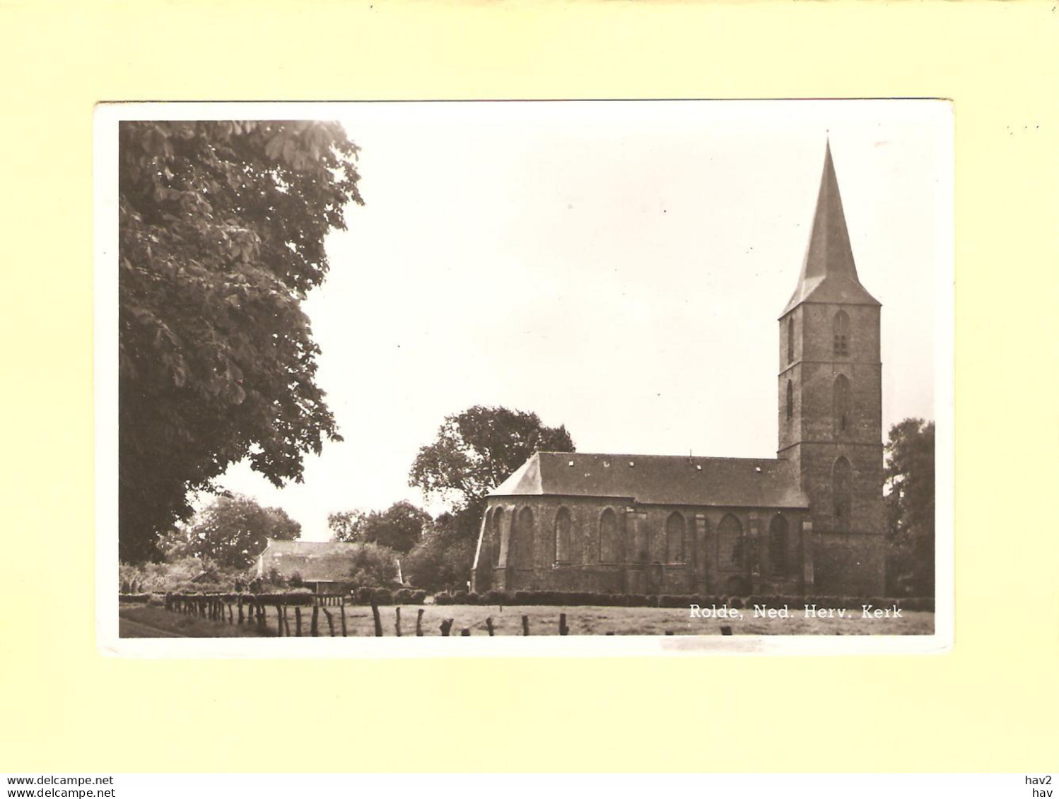 Rolde Gezicht Op NH Kerk RY42401 - Rolde