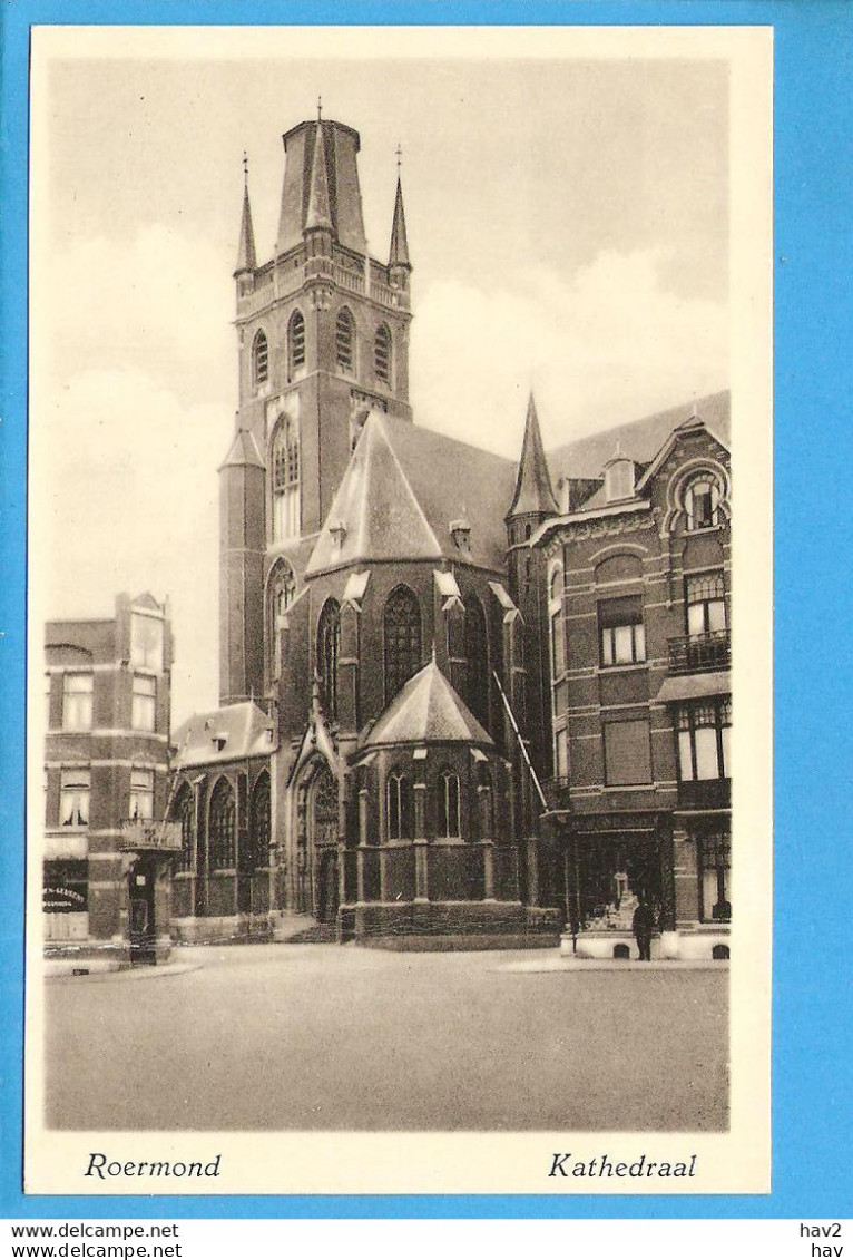 Roermond Kathedraal 1940 RY48399 - Roermond