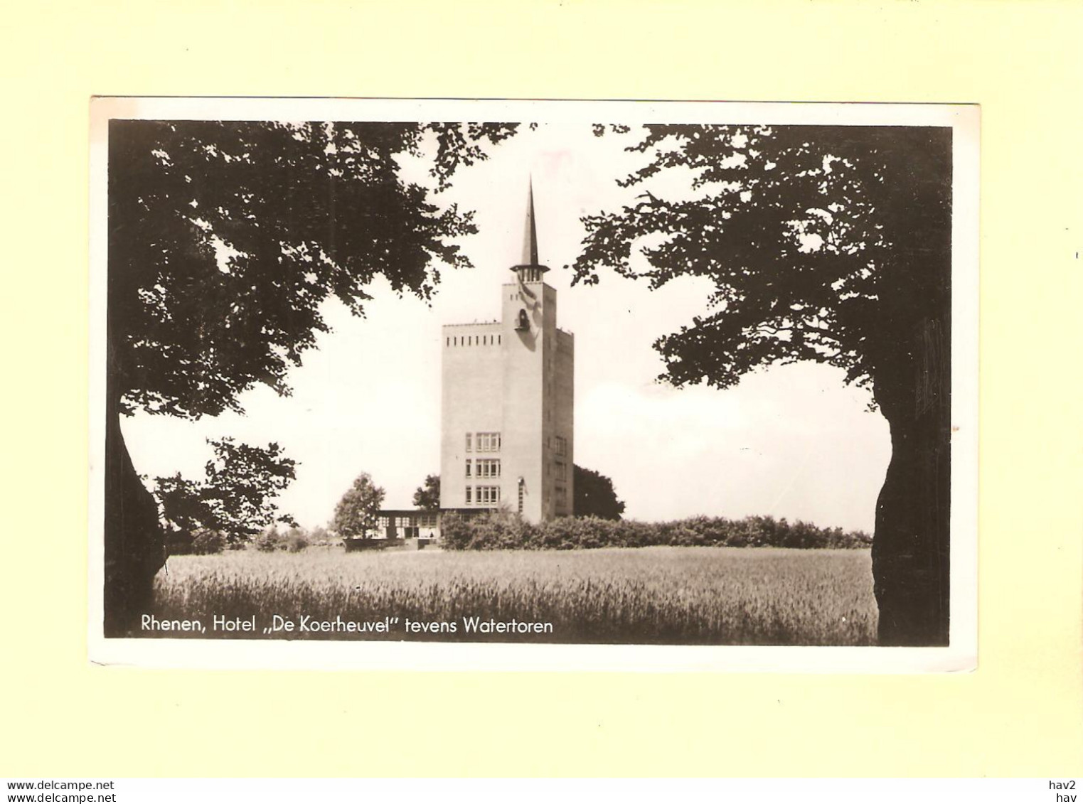 Rhenen Hotel Koerheuvel Tevens Watertoren RY45418 - Rhenen