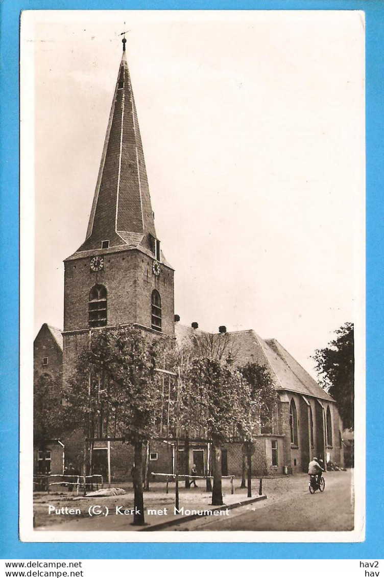 Putten Kerk Met Monument RY48836 - Putten