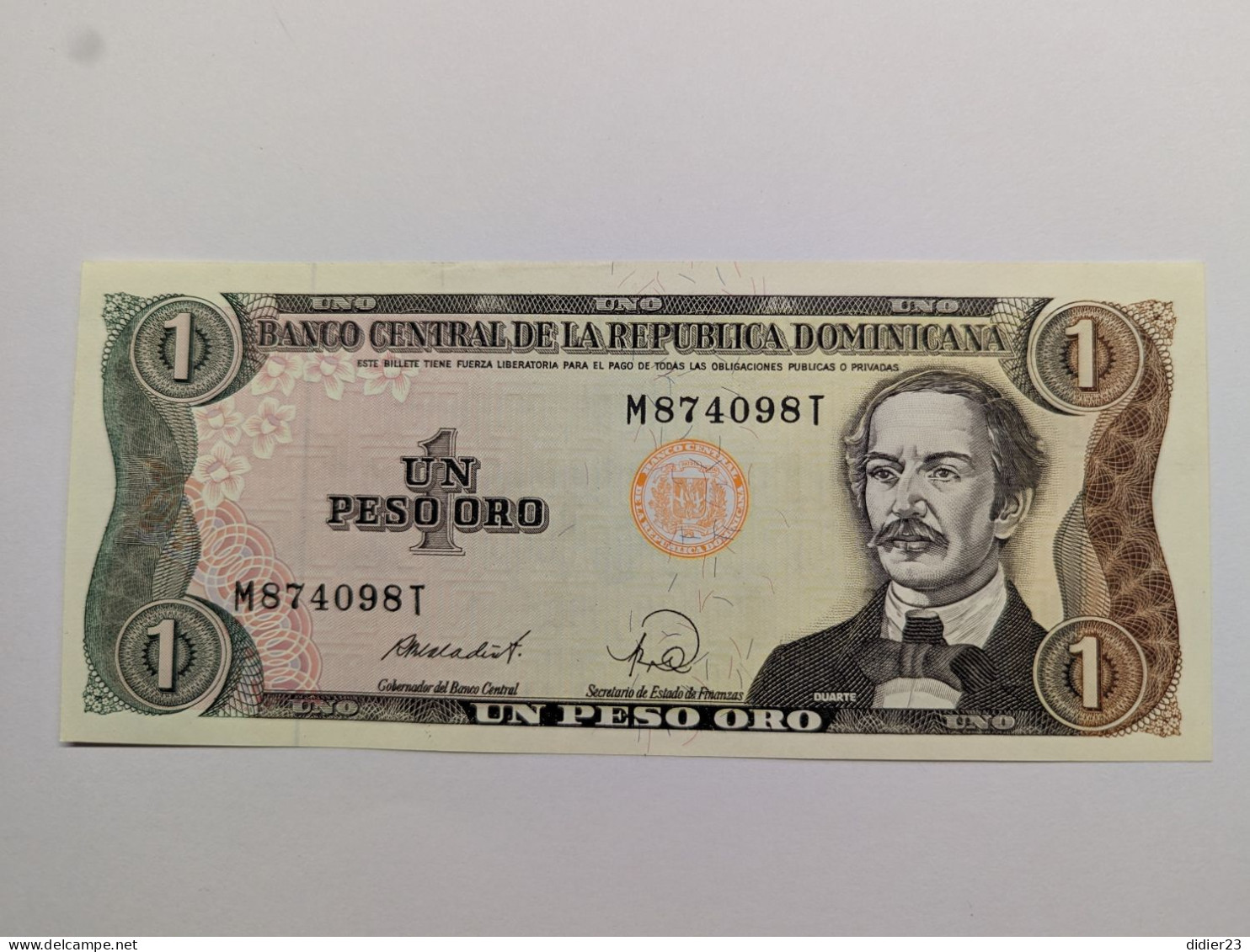 BILLET DE BANQUE  REPUBLIQUE DOMINICAINE - Repubblica Dominicana