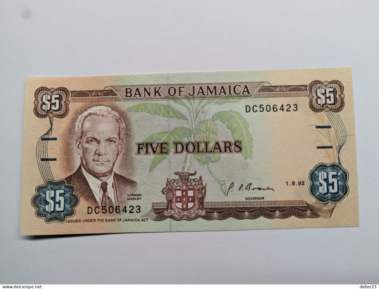 BILLET DE BANQUE  JAMAIQUE - Jamaica