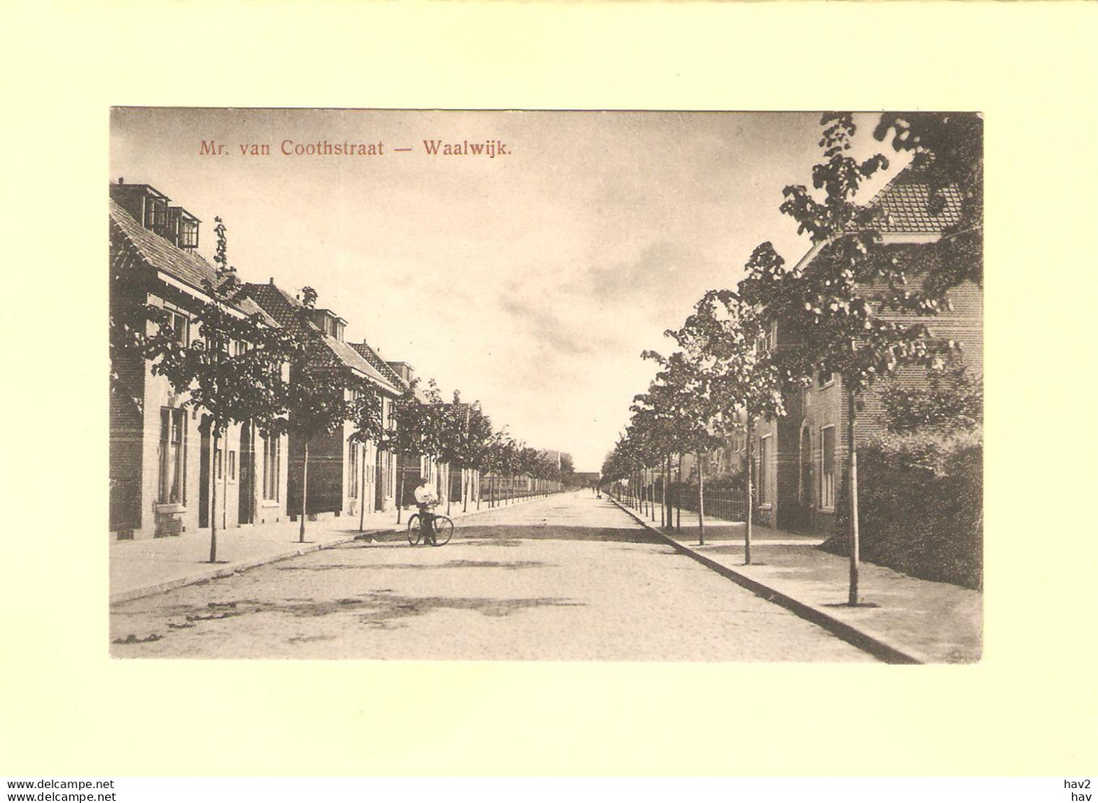 Waalwijk Mr. Van Coothstraat 1915 RY46533 - Waalwijk