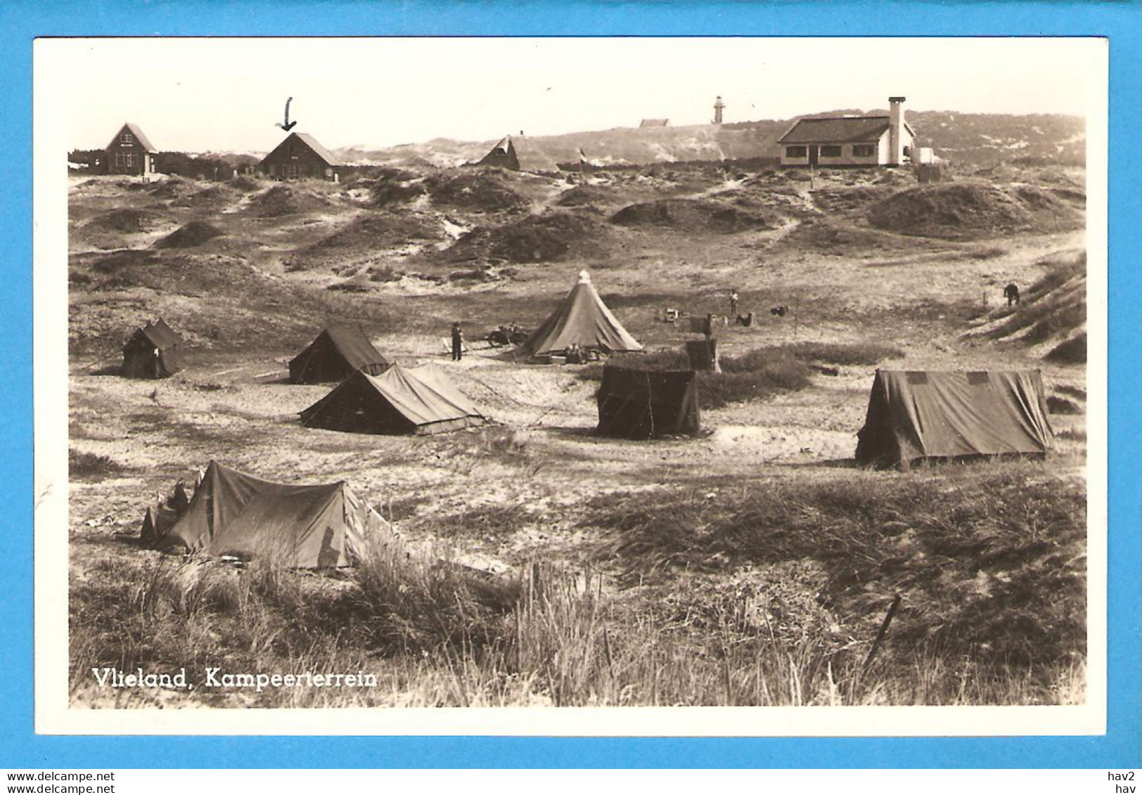 Vlieland Kampeerterrein Tenten In Duinen RY47893 - Vlieland