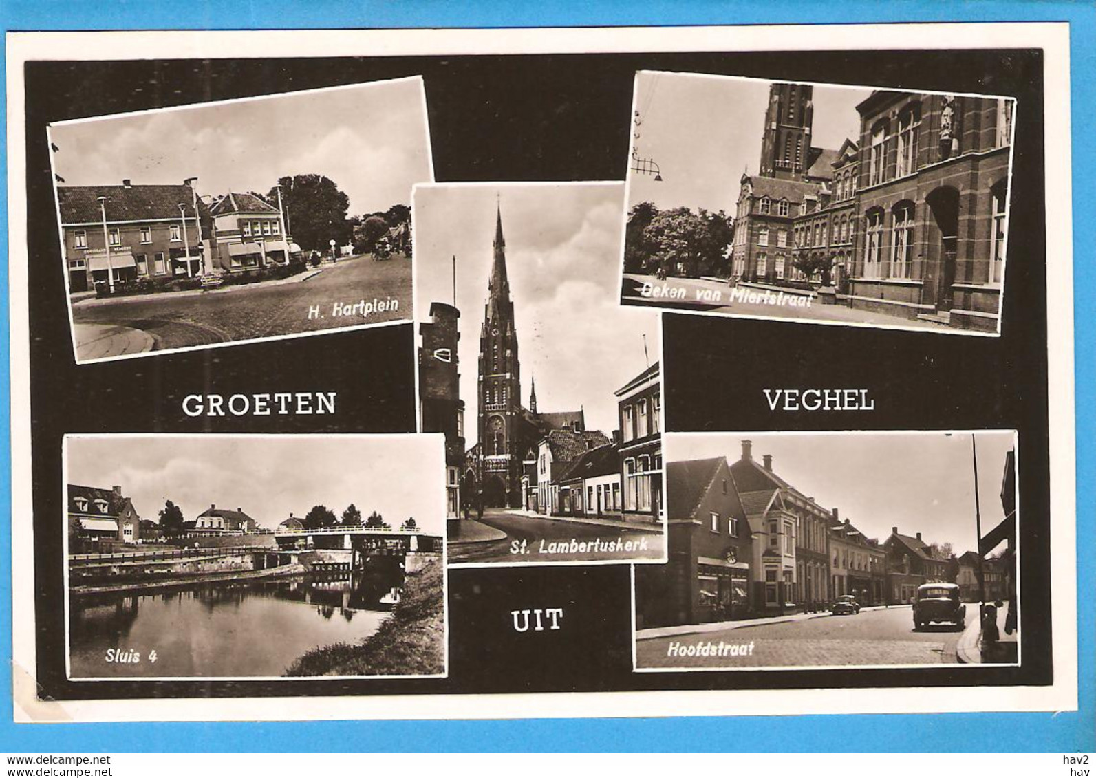 Veghel Groeten Uit 5-luik RY48898 - Veghel