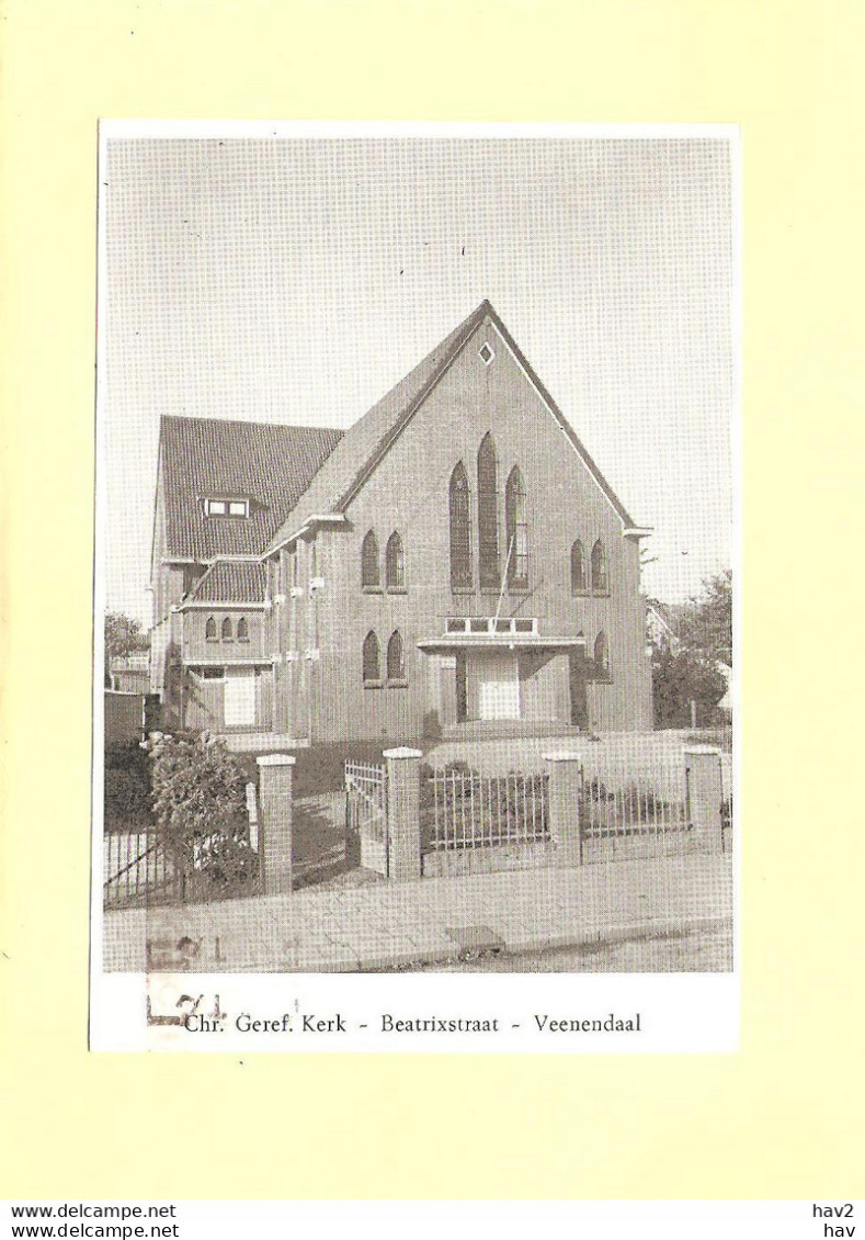 Veenendaal Chr. Gereformeerde Kerk Beatrixstraat RY42077 - Veenendaal