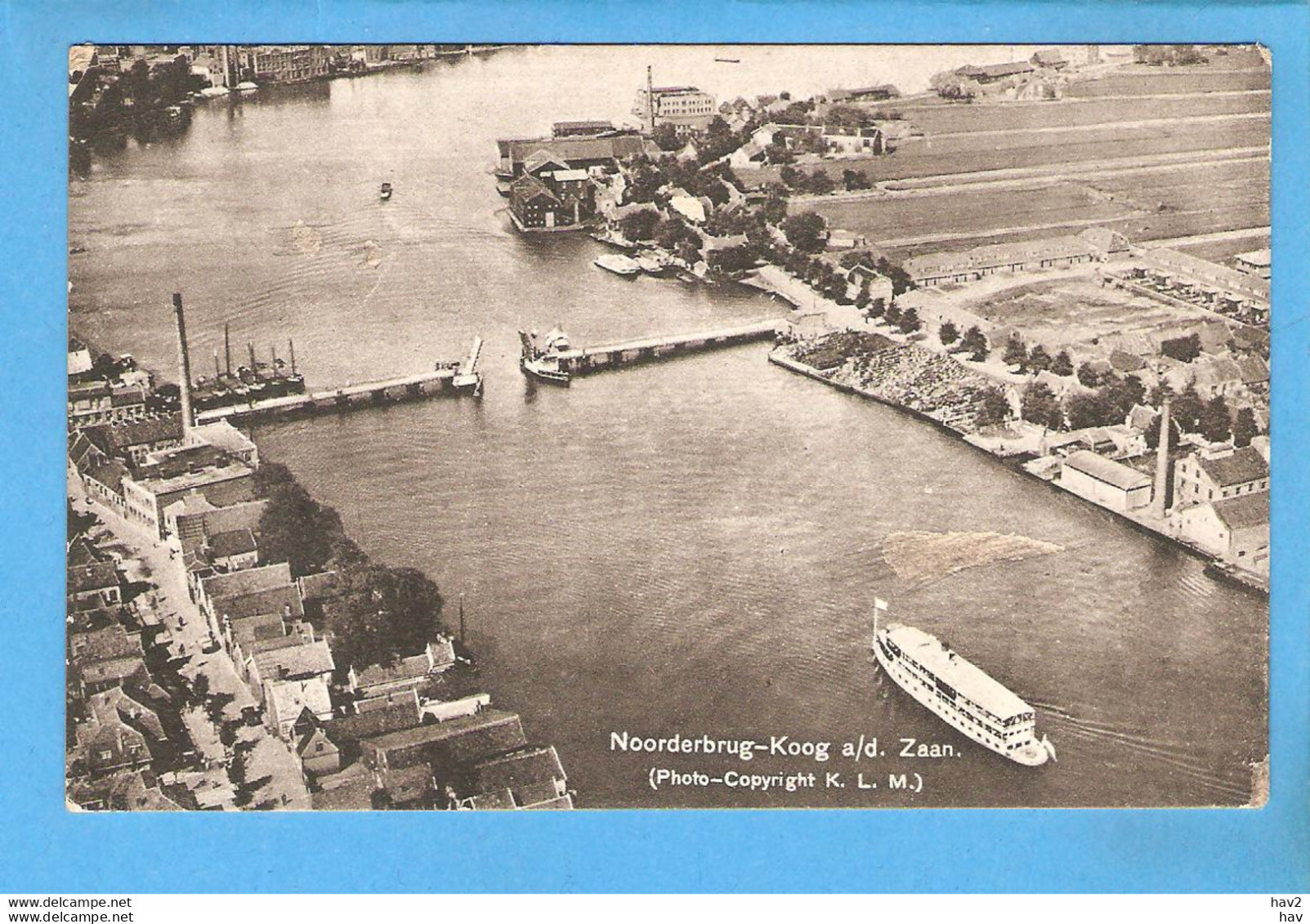 Koog A.d. Zaan Noorderbrug Panorama 1936 RY53678 - Zaanstreek